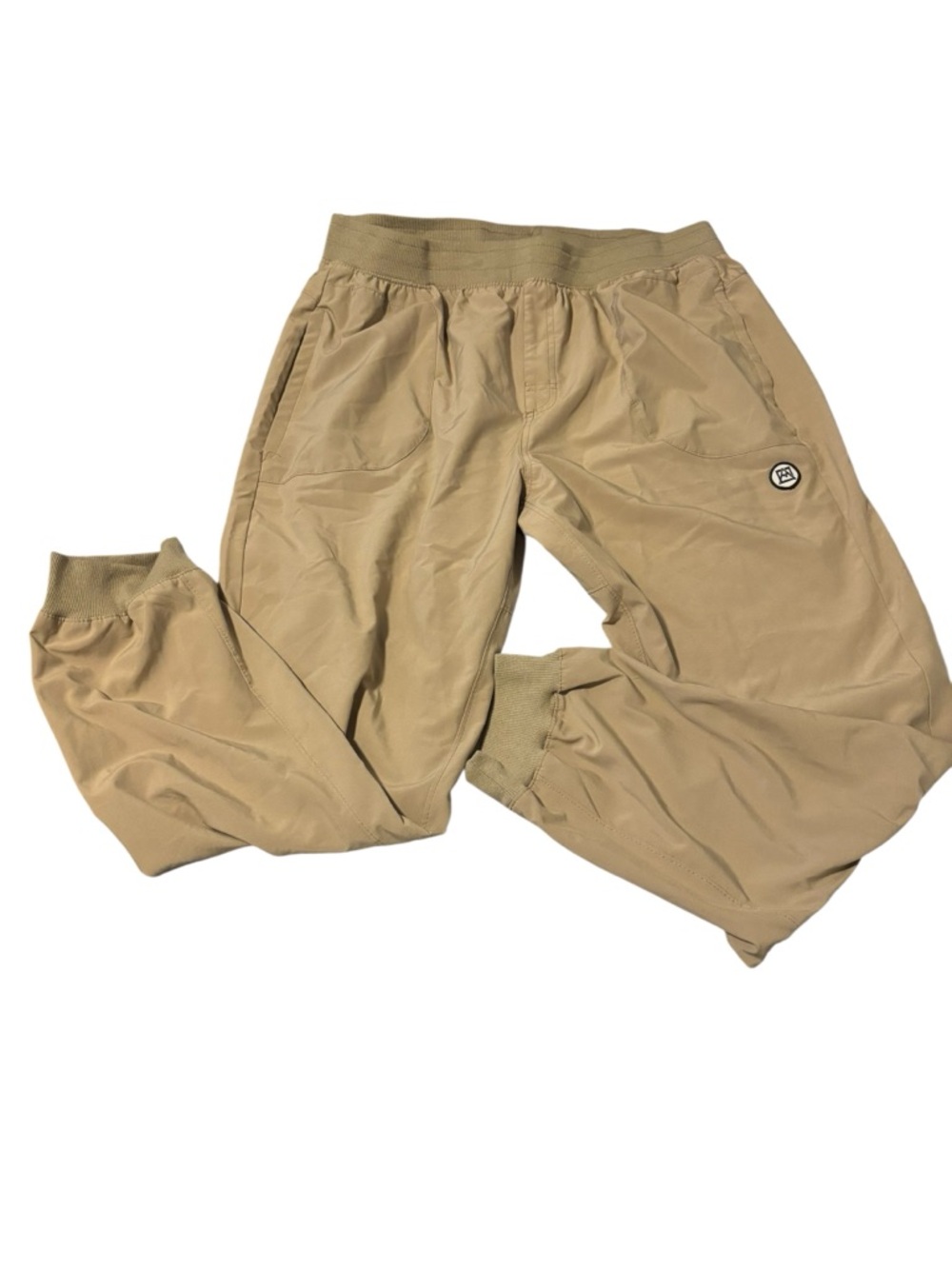 Avalanche Women’s XL Tan Jogger Pants with Patch Logo